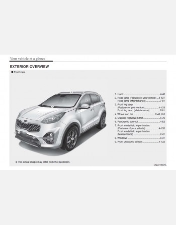kia sportage 2021 owners manual